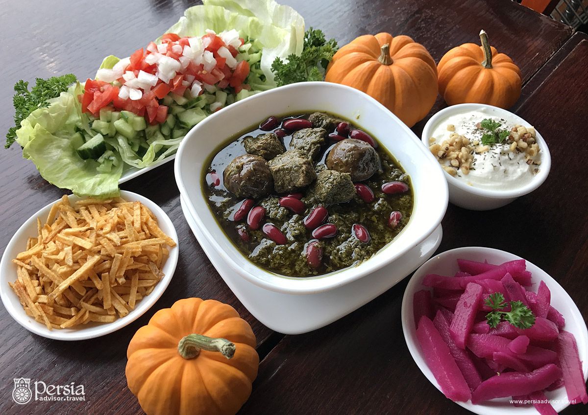 Stew (Khoresh), Persian Food, Iranian Cuisine, Ghormeh sabzi - Persia Advisor Travel
